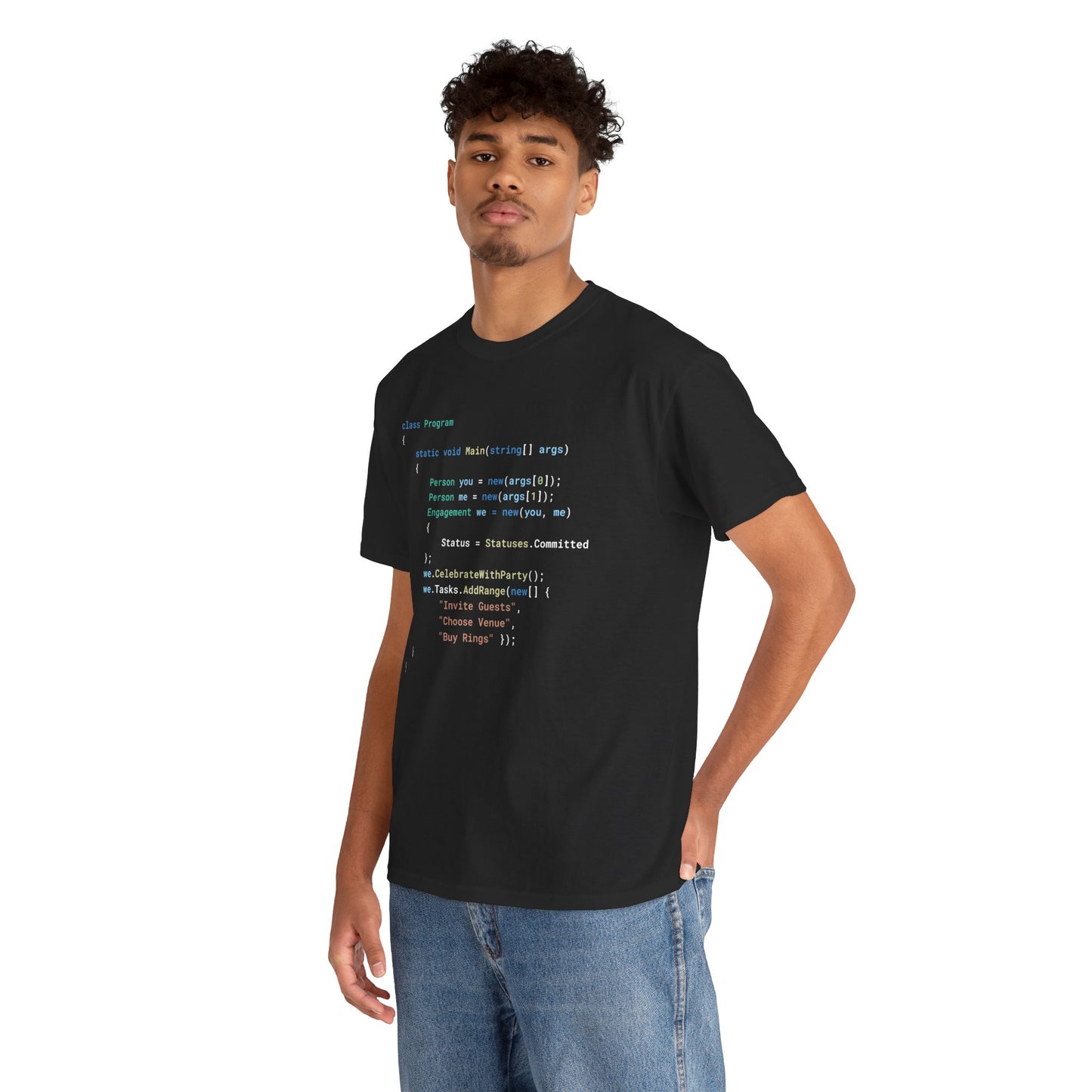 Engagement Announcement - C# - T-shirt